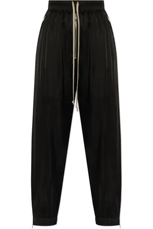 Rick Owens Dames, Broeken, Zwart, Maat: XS Viscose