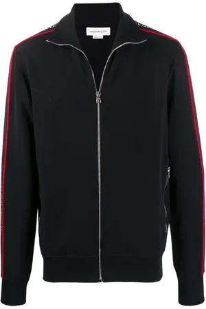 Alexander McQueen Heren, Sweatshirts & Hoodies, Zwart, Maat: L Viscose