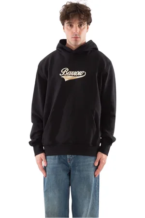 BARROW Heren, Sweatshirts & Hoodies, Zwart, Maat: S