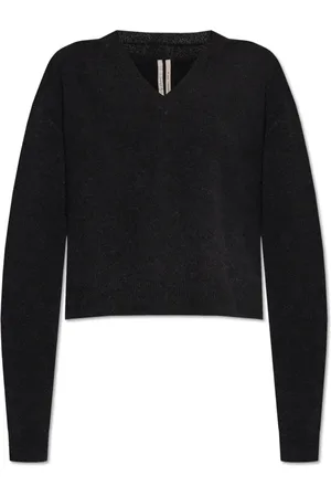 Rick Owens Dames, Truien, Zwart, Maat: XS Wol