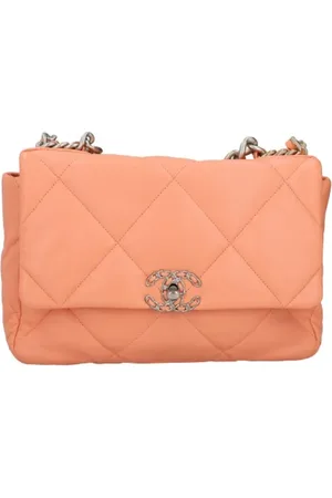 CHANEL Dames, Pre-owned, Roze, Maat: ONE Size Leer