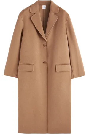 Aspesi Dames, Mantels, Bruin, Maat: XS Wol
