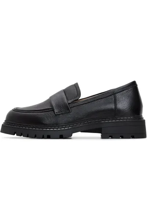 CESARE GASPARI Dames, Schoenen, Zwart, Maat: 38 EU Leer
