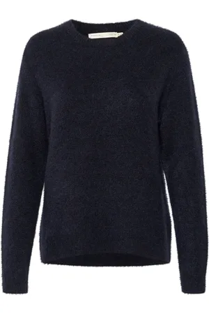 INWEAR Dames, Truien, Blauw, Maat: XS