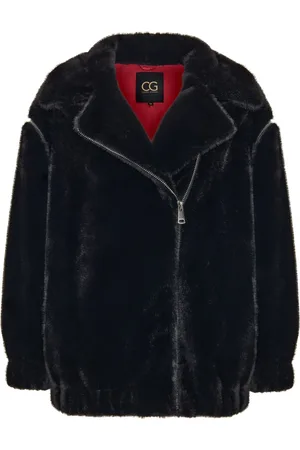 CESARE GASPARI Dames, Jassen, Zwart, Maat: M Acryl