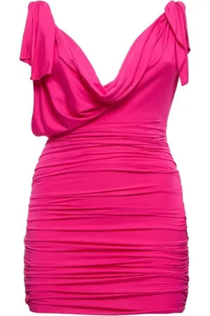 The Attico Dames, Jurken, Roze, Maat: XS Jersey
