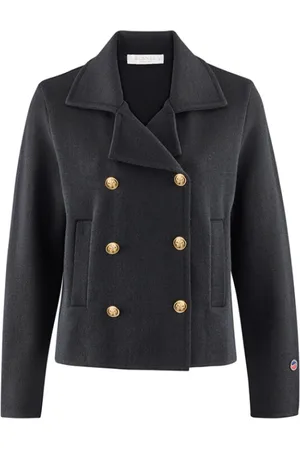 BUSNEL Dames, Jassen, Zwart, Maat: XL Wol