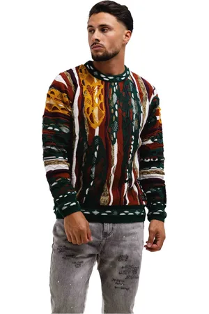 Carlo Colucci Heren, Truien, Veelkleurig, Maat: 2XL Katoen