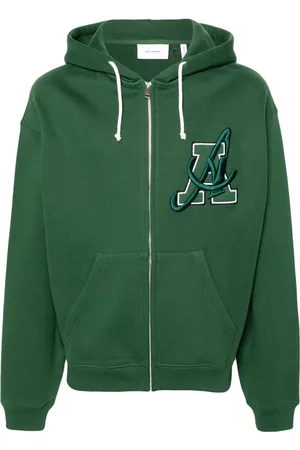 Axel Arigato Heren, Sweatshirts & Hoodies, Groen, Maat: XL Katoen