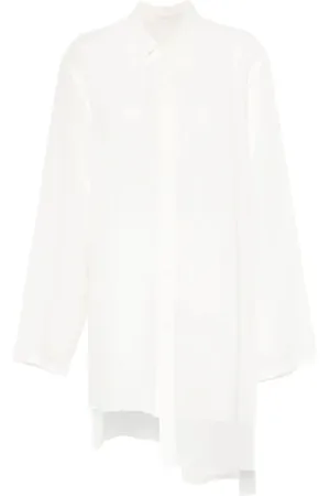 YOHJI YAMAMOTO Heren, Overhemden, Wit, Maat: L