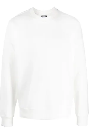 Diesel Heren, Sweatshirts & Hoodies, Wit, Maat: M Katoen