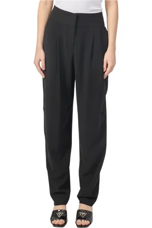 Armani Exchange Dames, Broeken, Zwart, Maat: M Poliester