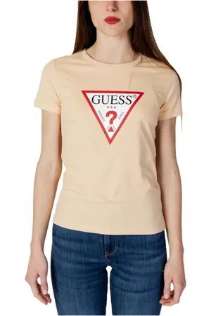 Guess Dames, Tops, Roze, Maat: XS Katoen