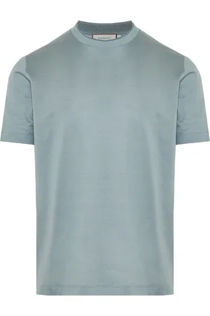 CANALI Heren, Tops, Groen, Maat: 3XL Katoen