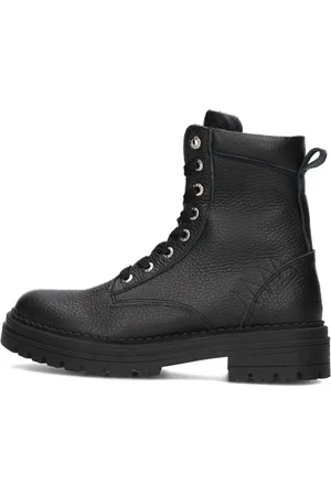 Red Rag Dames, Schoenen, Zwart, Maat: 35 EU Zijde