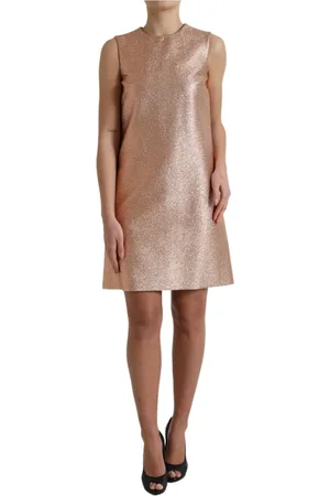 Dolce & Gabbana Dames, Jurken, Roze, Maat: XS Poliester