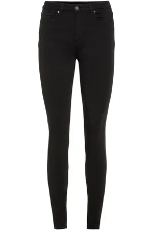 VERO MODA Dames, Jeans, Zwart, Maat: M L34 Denim