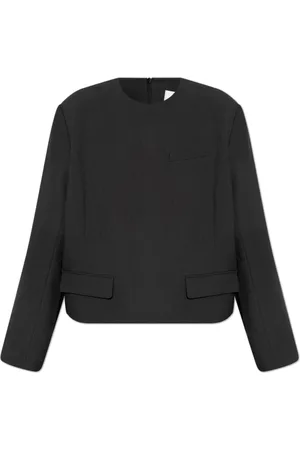 Gestuz Dames, Blouses & Shirts, Grijs, Maat: M Poliester
