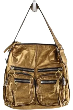 Chloé Dames, Pre-owned, Geel, Maat: ONE Size Leer
