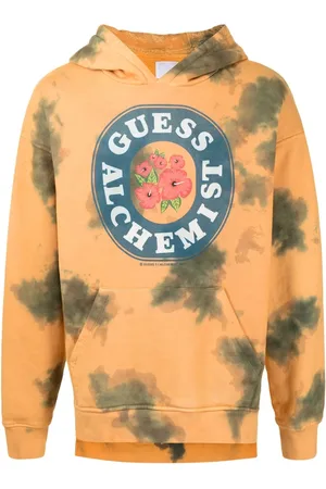 Alchemist Heren, Sweatshirts & Hoodies, Oranje, Maat: S Katoen