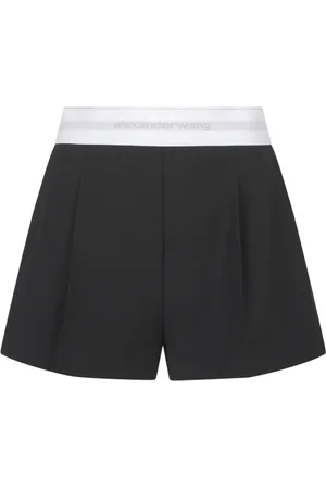 Alexander Wang Dames, Korte broeken, Zwart, Maat: S