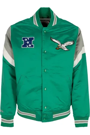Mitchell & Ness Heren, Jassen, Groen, Maat: XL Poliester