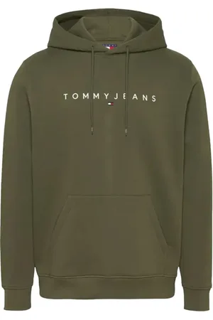 Tommy Hilfiger Heren, Sweatshirts & Hoodies, Groen, Maat: XL Katoen