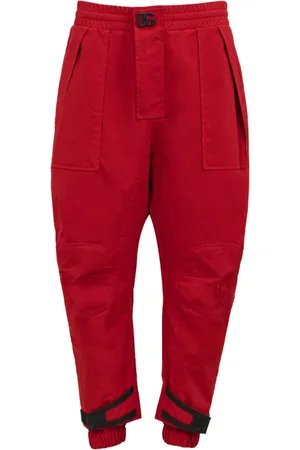 Dolce & Gabbana Heren, Broeken, Rood, Maat: M