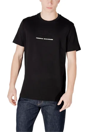 Armani Exchange Heren, Tops, Zwart, Maat: XL Katoen
