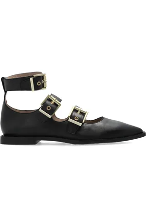 AllSaints Dames, Schoenen, Zwart, Maat: 39 EU Leer