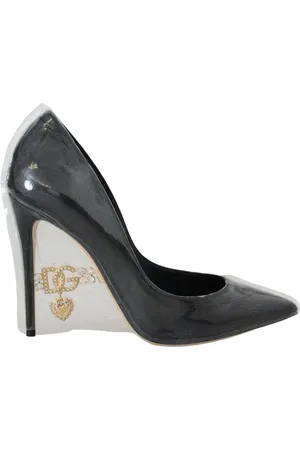 Dolce & Gabbana Dames, Schoenen, Zwart, Maat: 36 EU Leer