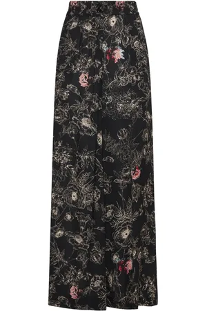 SEMICOUTURE Dames, Rokken, Zwart, Maat: L Viscose