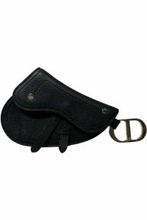 Dior Dames, Pre-owned, Zwart, Maat: ONE Size Leer