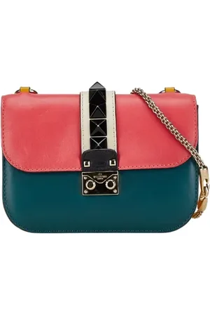 VALENTINO Dames, Pre-owned, Veelkleurig, Maat: ONE Size Leer