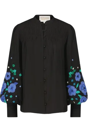Fabienne Chapot Dames, Blouses & Shirts, Zwart, Maat: XS