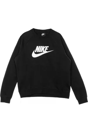 Nike Dames, Sweatshirts & Hoodies, Zwart, Maat: L Katoen