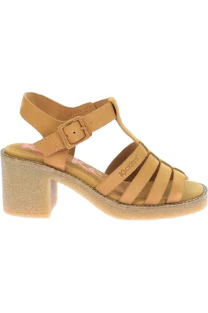 Kickers Dames, Schoenen, Bruin, Maat: 36 EU Leer