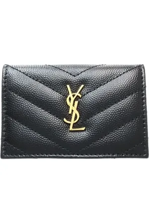 Saint Laurent Dames, Pre-owned, Zwart, Maat: ONE Size Leer
