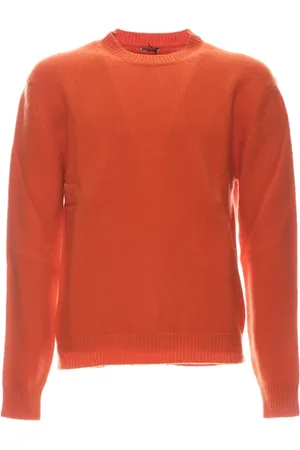 BARENA Heren, Truien, Oranje, Maat: XL