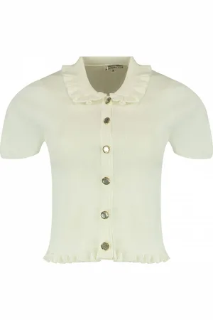 Harper & Yve Dames, Blouses & Shirts, Wit, Maat: M Viscose