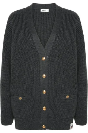 Bally Dames, Truien, Grijs, Maat: XS Wol