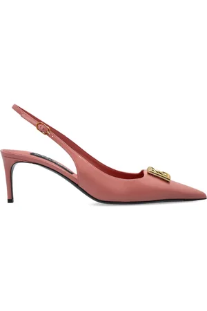Dolce & Gabbana Dames, Schoenen, Roze, Maat: 36 EU Leer