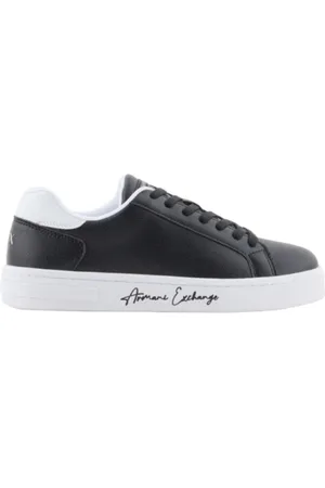 Armani Exchange Dames, Schoenen, Zwart, Maat: 40 EU Leer