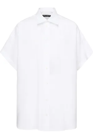 Dolce & Gabbana Heren, Overhemden, Wit, Maat: XL Linnen