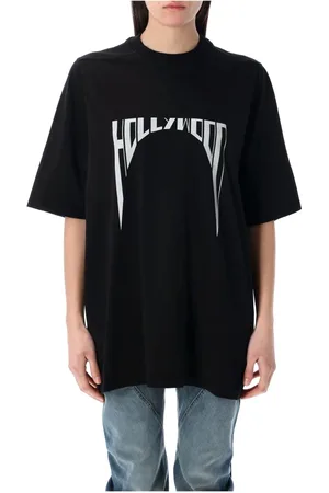 Rick Owens Dames, Tops, Zwart, Maat: S Katoen