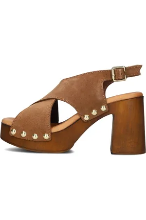 NOTRE-V Dames, Schoenen, Bruin, Maat: 38 EU Suède