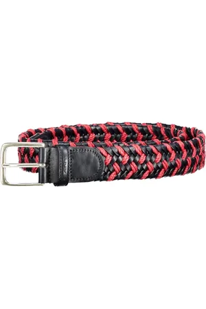 GANT Heren, Accessoires, Rood, Maat: 90 CM Leer