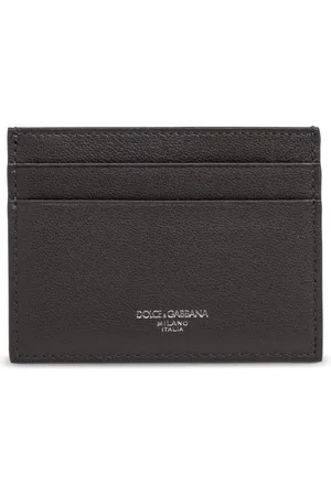 Dolce & Gabbana Heren, Accessoires, Grijs, Maat: ONE Size Leer