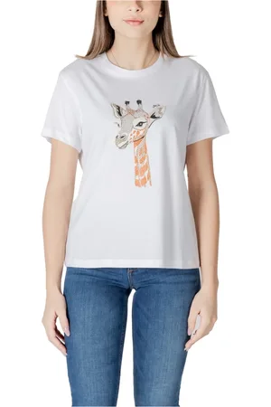 Liu Jo Dames, Tops, Wit, Maat: XL Katoen