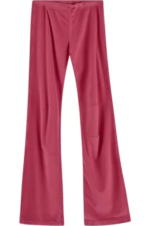 Balenciaga Dames, Broeken, Roze, Maat: M Katoen
